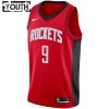 Dres Houston Rockets Josh Christopher 9 Nike 2022-23 Icon Edition Crvena Swingman - Dječji